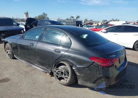 2022 Mercedes-Benz C 300 Sedan из США, поврежденный, VIN W1KAF4GB5NR047468